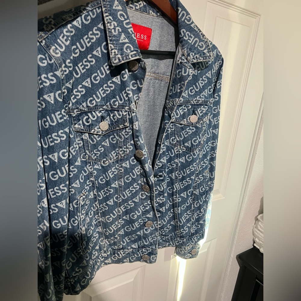 men’s Guess jean jacket